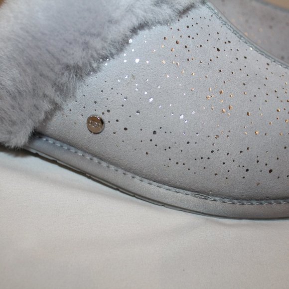 UGG Gray Sparkle Slippers - Picture 5 of 8